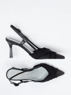 Damen Konstantin Starke – Slingpumps aus strukturiertem Textil