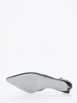 – Slingpumps aus Hochglanzleder*Konstantin Starke Online