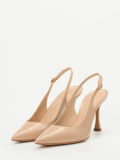 – Slingpumps aus Hochglanzleder*Konstantin Starke New