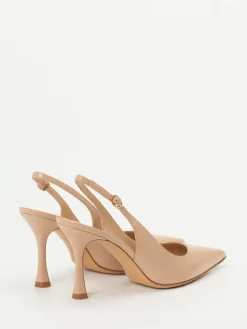 – Slingpumps aus Hochglanzleder*Konstantin Starke New