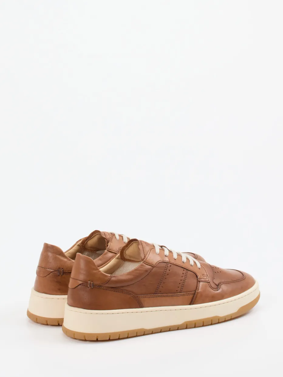 – Sneaker aus Kalbleder cognacfarben*Konstantin Starke New