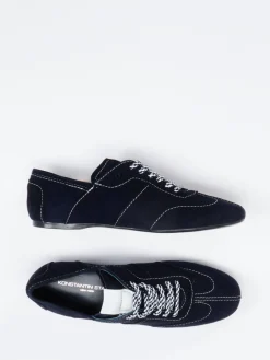 – Sneaker aus Veloursleder Dunkel*Konstantin Starke Sale