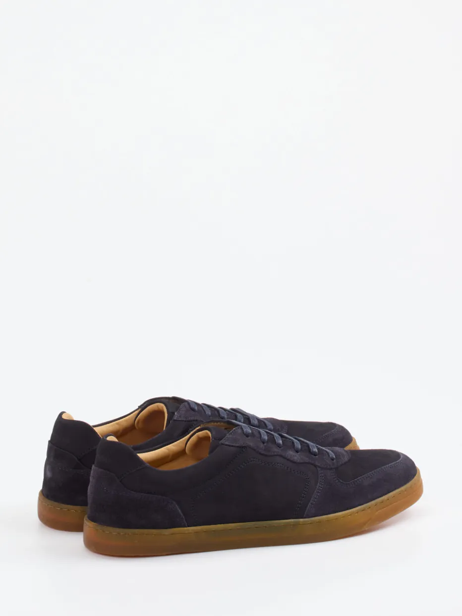 Herren Konstantin Starke – Sneaker aus Veloursleder Dunkel