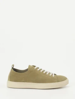 Herren Konstantin Starke – Sneaker aus Veloursleder Khaki