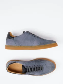 Herren Konstantin Starke – Sneaker aus Veloursleder schiefer