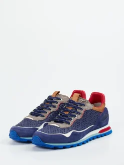 – Sneaker aus Leder und Velours*Konstantin Starke Clearance