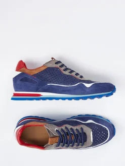 – Sneaker aus Leder und Velours*Konstantin Starke Clearance