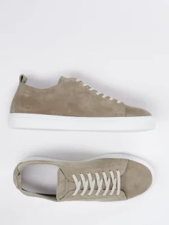 – Sneaker aus Veloursleder sandbeige*Konstantin Starke Sale