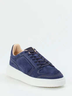 – Sneaker aus Veloursleder Dunkel*Konstantin Starke