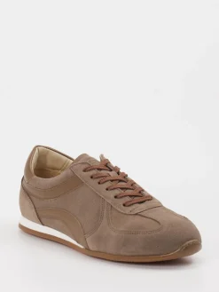 – Sneaker aus Veloursleder Taupe*Konstantin Starke Hot