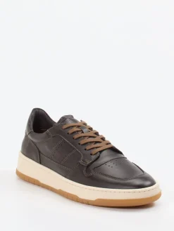 Herren Konstantin Starke – Sneaker aus Kalbleder Dunkel