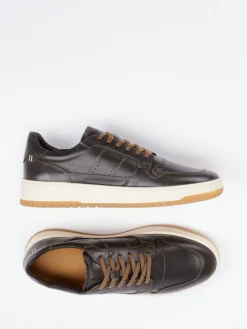 Herren Konstantin Starke – Sneaker aus Kalbleder Dunkel