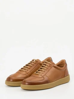 Herren Konstantin Starke – Sneaker aus Kalbleder cognac