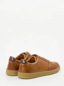 Herren Konstantin Starke – Sneaker aus Kalbleder cognac