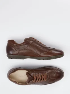 Herren Konstantin Starke – Sneaker aus Kalbleder Dunkel