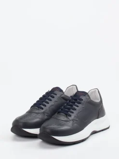 Herren Konstantin Starke – Sneaker aus Kalbleder dunkelblau