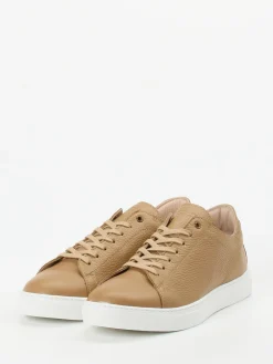 Herren Konstantin Starke – Sneaker aus Kalbleder karamellfarben