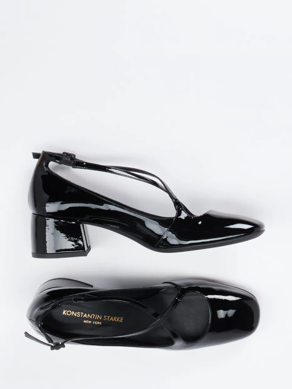 Damen Konstantin Starke – Spangenpumps aus Lackleder