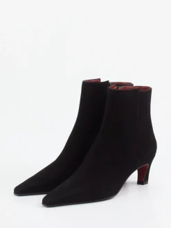 Damen Konstantin Starke – Stiefelette aus Veloursleder