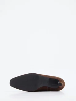 – Stiefeletten aus Veloursleder schoko*Konstantin Starke Hot