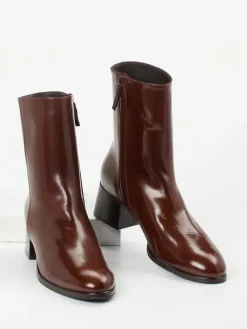 – Stiefeletten aus Lammleder schoko*Konstantin Starke Online