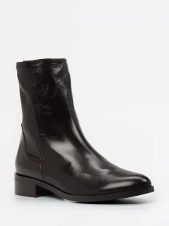 – Stiefelette aus Lammleder Dunkel*Konstantin Starke Sale