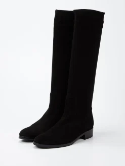 – Stiefel aus Veloursleder*Konstantin Starke New