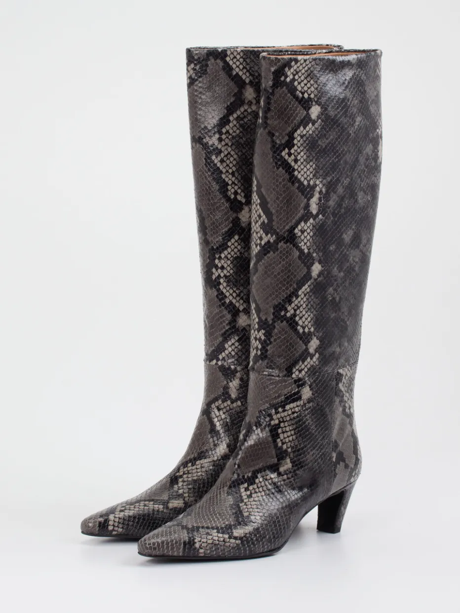 – Stiefel aus geprägtem Leder*Konstantin Starke Hot