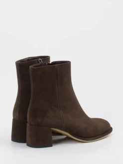 – Stiefeletten aus Veloursleder Dunkel*Konstantin Starke Clearance