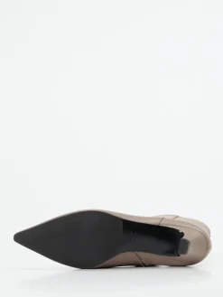 Damen Konstantin Starke – Stiefelette aus Lammleder in Taupe