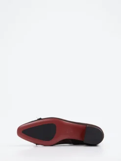 Damen Konstantin Starke – Stiefelette aus Veloursleder dunkel