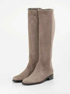 Damen Konstantin Starke – Stiefel aus Veloursleder in Taupe