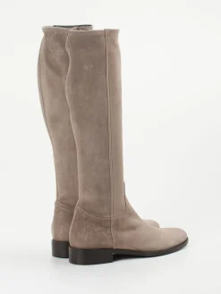 Damen Konstantin Starke – Stiefel aus Veloursleder in Taupe