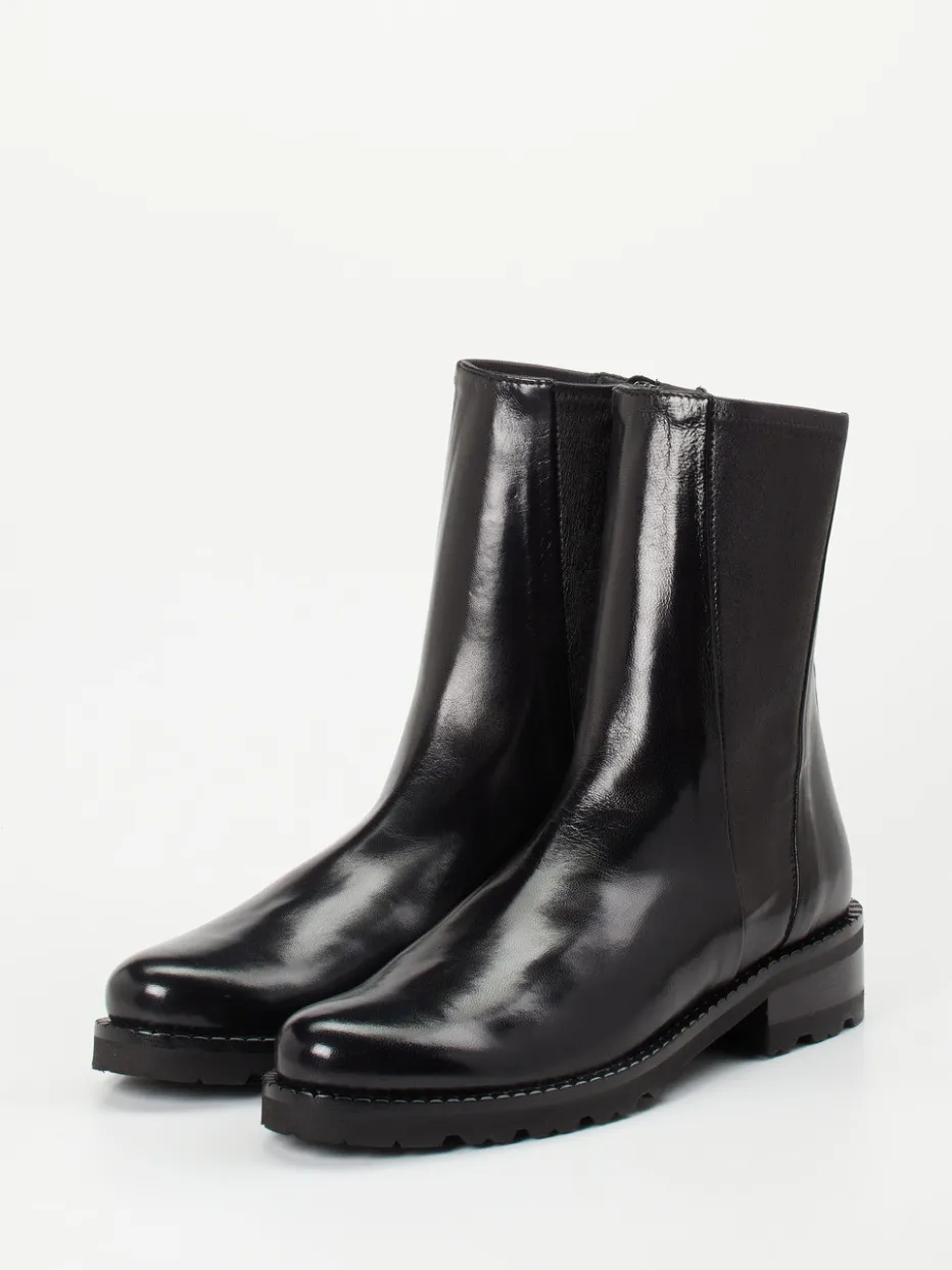 – Stiefelette aus Lammleder Schwarz*Konstantin Starke Best