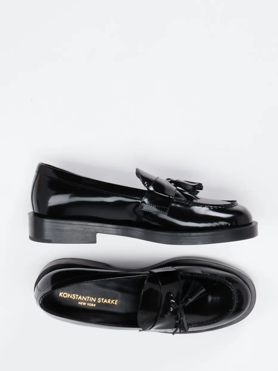 Damen Konstantin Starke – Tassel Loafer aus Hochglanzleder