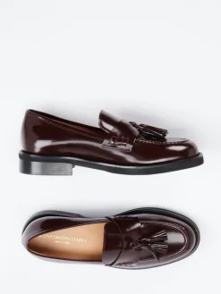 – Tassel Loafer aus Hochglanzleder bordeaux*Konstantin Starke Online