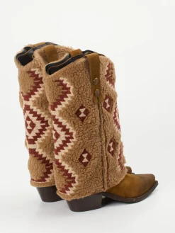 – Western Boots aus Veloursleder*Konstantin Starke New