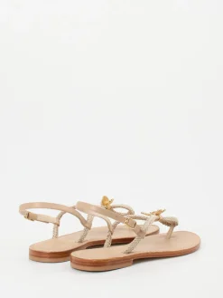 Damen Konstantin Starke – Zehentrenner-Sandalen aus Glattleder