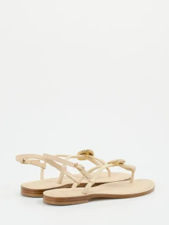 – Zehentrenner aus Textil und Leder*Konstantin Starke Outlet