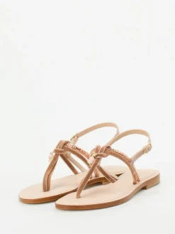 – Zehentrenner aus Textil und Leder*Konstantin Starke Discount