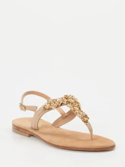 Damen Konstantin Starke – Zehentrenner-Sandale aus Glattleder