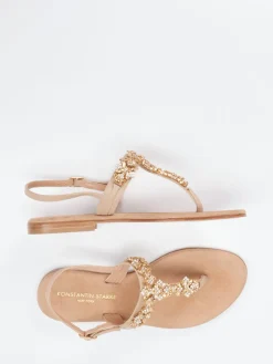 Damen Konstantin Starke – Zehentrenner-Sandale aus Glattleder