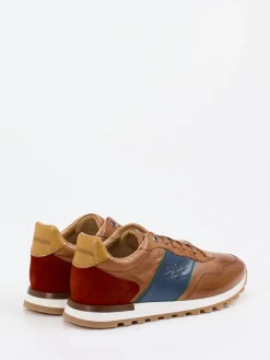 Herren La Martina – Retro-Sneaker aus Kalbleder