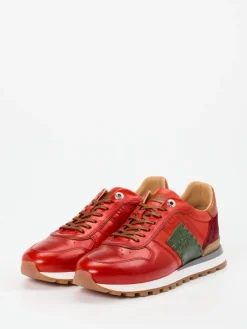 Herren La Martina – Retro-Sneaker aus Kalbleder