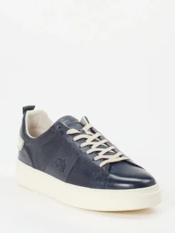 Herren La Martina – Sneaker aus Kalbleder in Dunkel