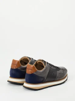 – Sneaker aus Kalbleder in Anthrazit*La Martina