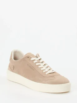 Herren La Martina – Sneaker aus Veloursleder Sand