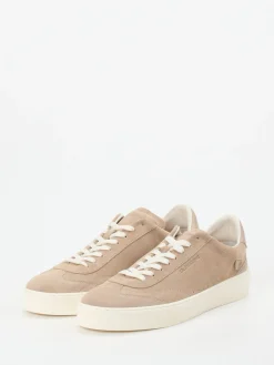Herren La Martina – Sneaker aus Veloursleder Sand