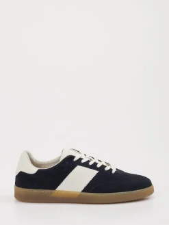 Herren La Martina – Sneaker aus Veloursleder Dunkel