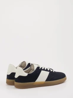 Herren La Martina – Sneaker aus Veloursleder Dunkel